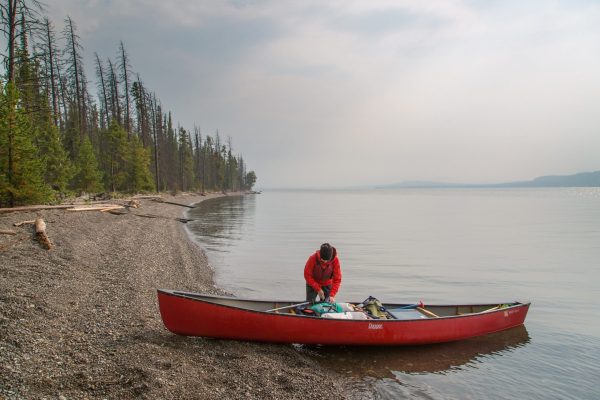 Simply make sure the surface is dry, repair and let cure and your back paddling!